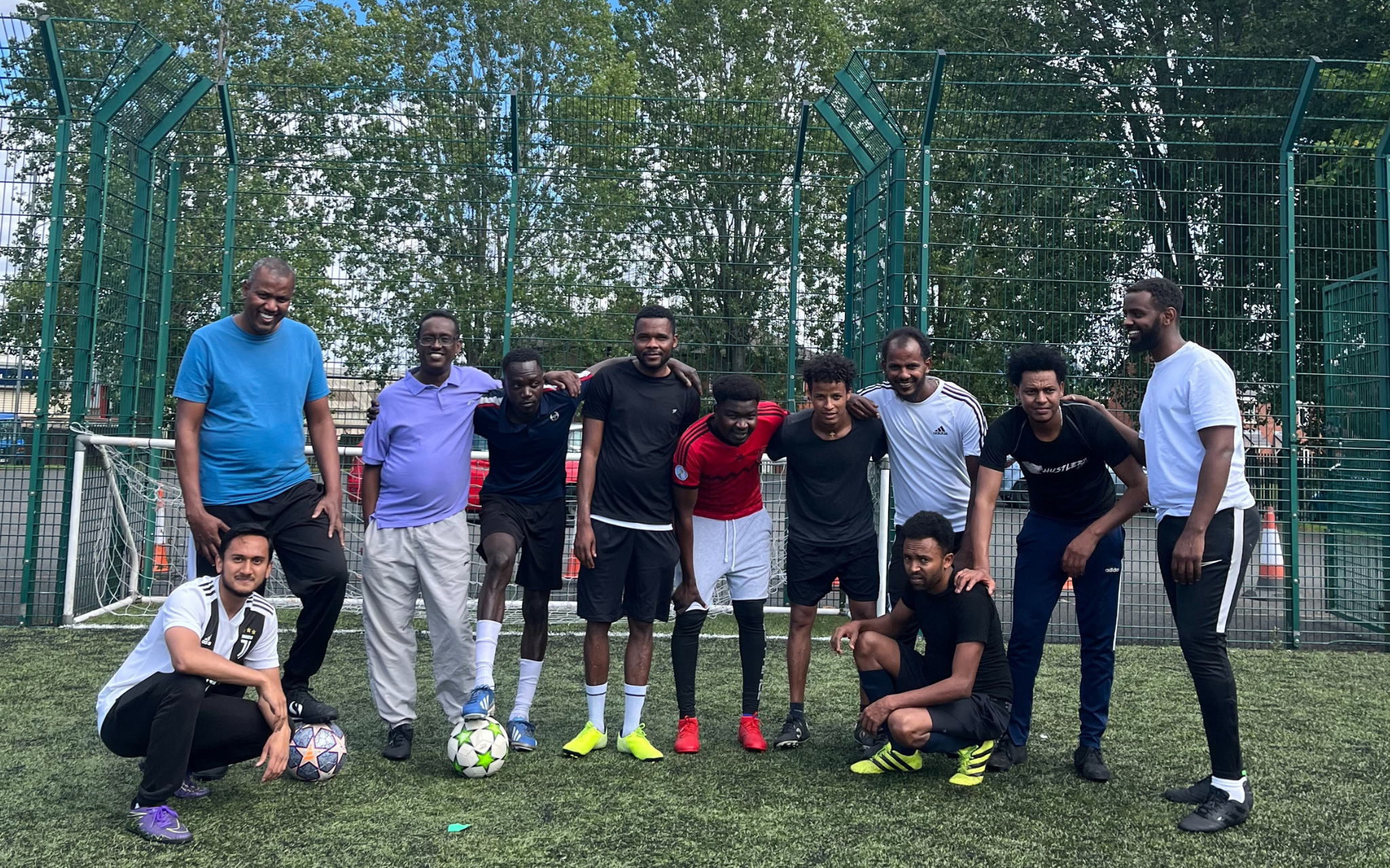 Football brings refugees and host community together in Angola