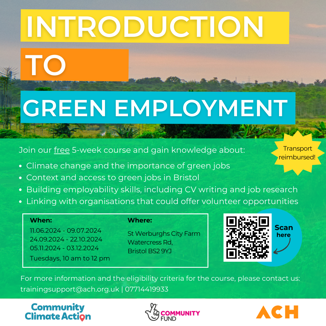 green employment course poster