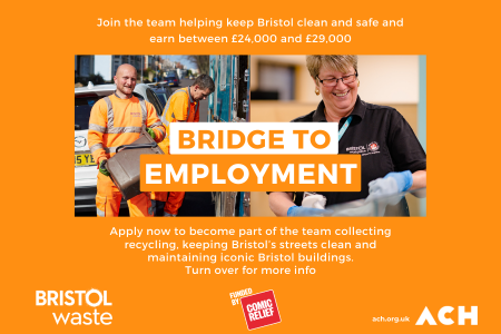 Bridge to Employment BW poster