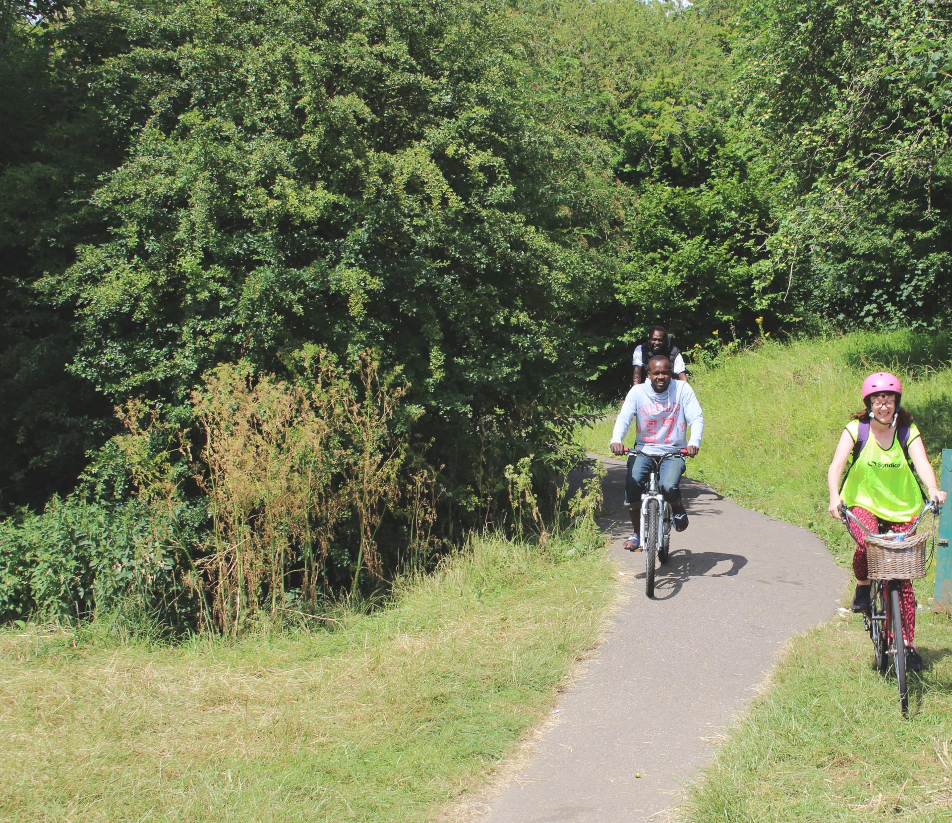 Bike ride for Bristol Refugee Festival