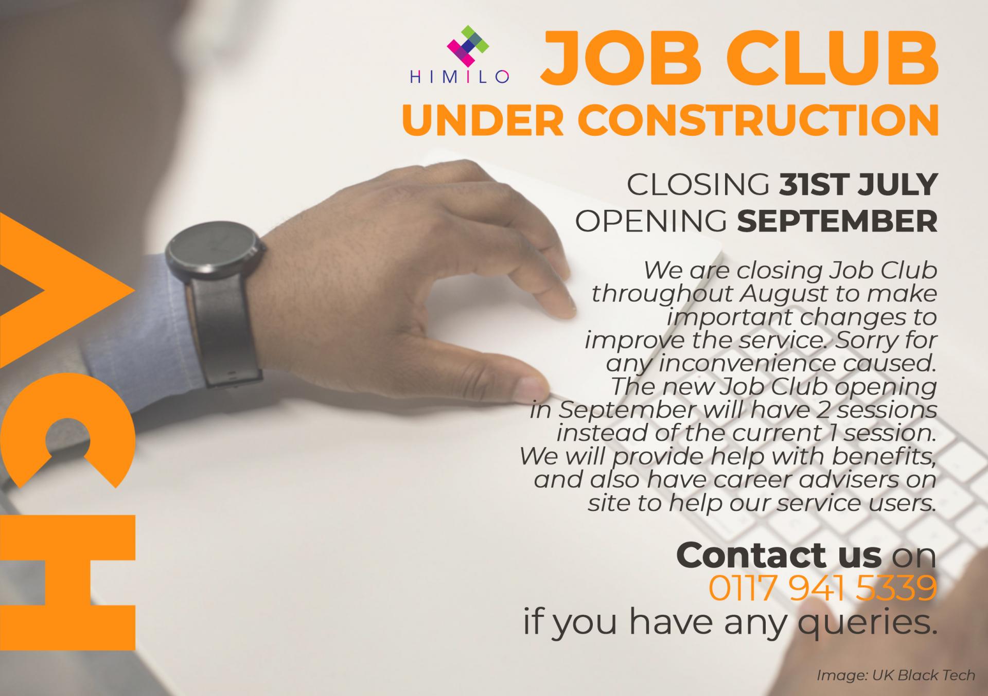 Refugee Job Club Poster
