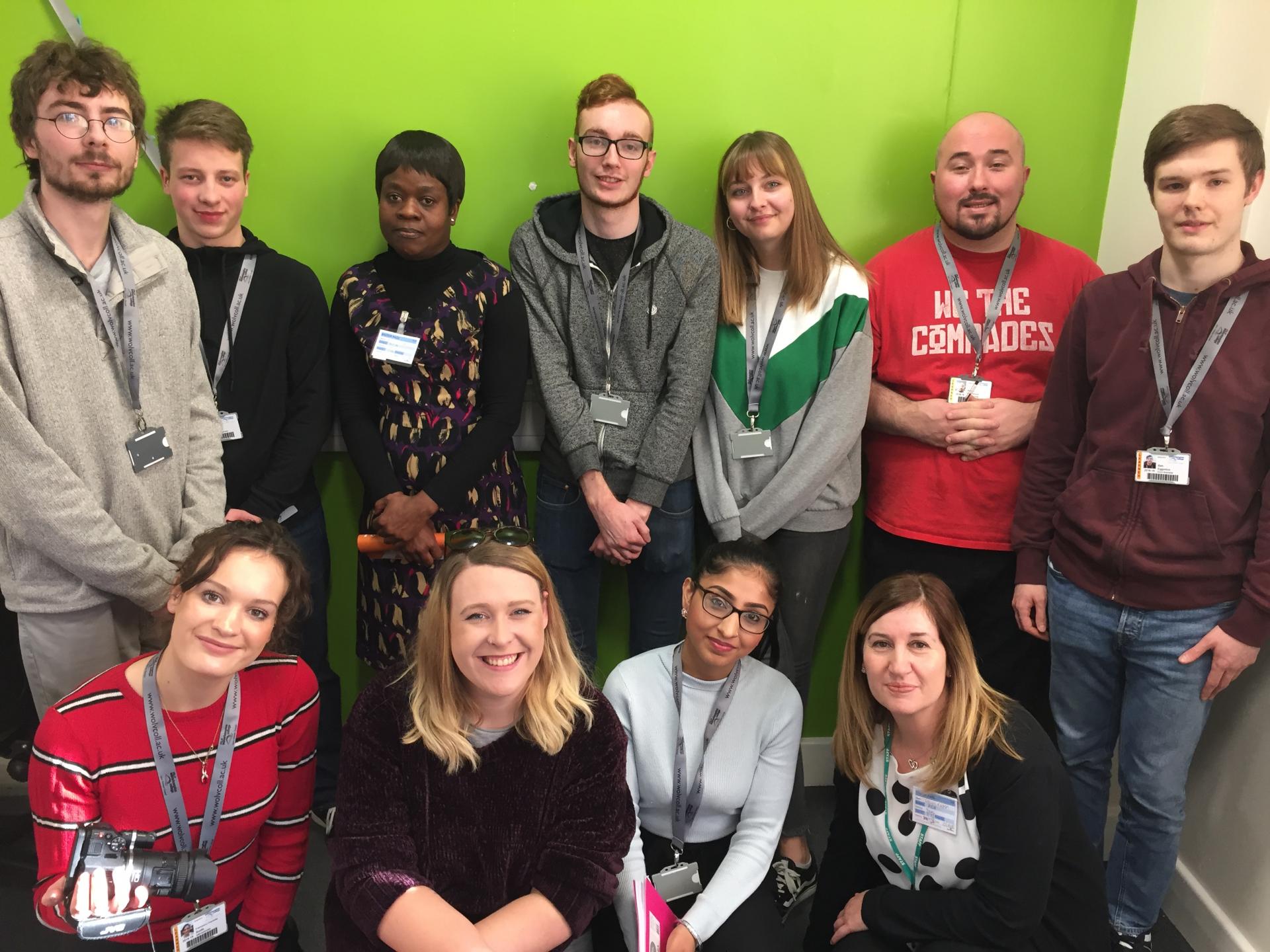 Wolverhampton college students