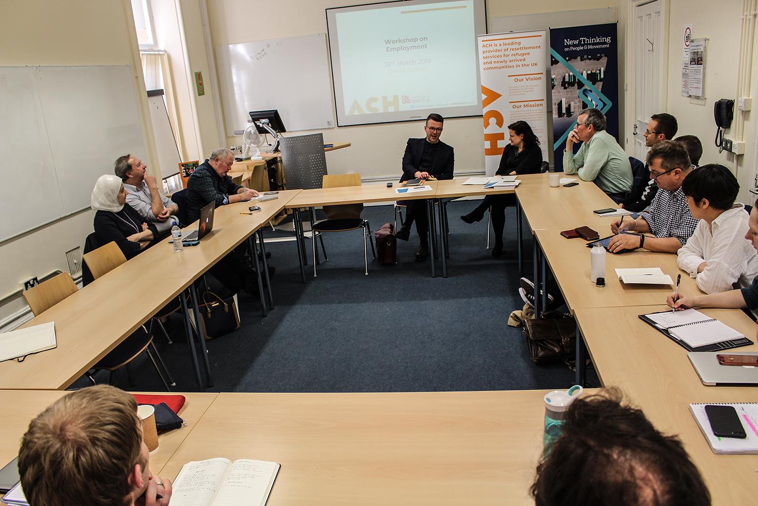 Refugee and Migrant Employment workshop at Bristol University