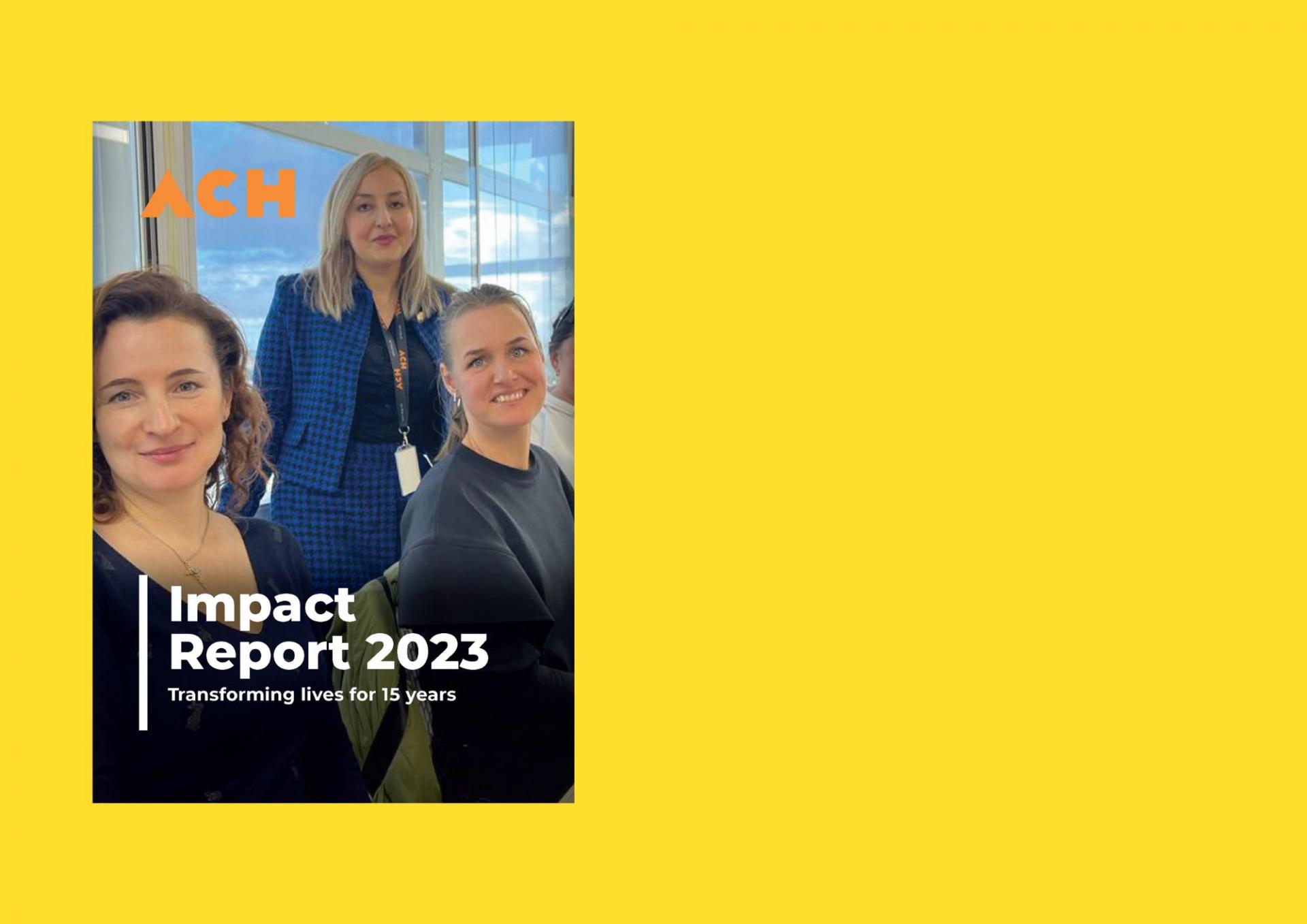 Cover 2023 impact report