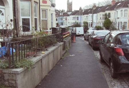 The road where 'a refugee tale' is based