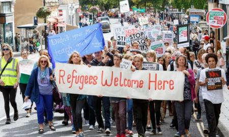 Refugees welcome here